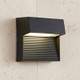 Contemporary Square LED Wall Light Black Contemporary Square LED Wall Light Black